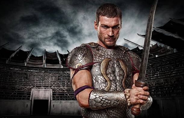 Andy Whitfield - Spartakus - Promo