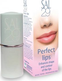 Sal29 Perfect Lips transparentní balzámová rtěnka pro hydrataci a zvětšení plnosti rtů 4 g
