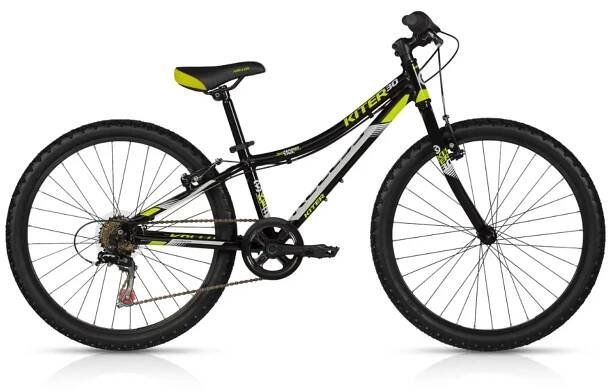 Kellys Kiter 30 24 2017 Black dětské kolo