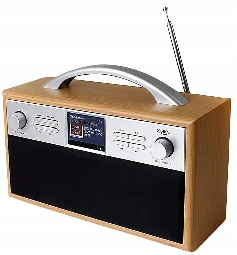 XORO DAB 250IR přenosné DAB+/FM rádio