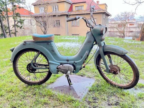 Moped Jawetta 551 - VÝVOZNÍ DO NĚMECKA - NÍZKÉ VÝROBNÍ ČÍSLO - Auto-moto