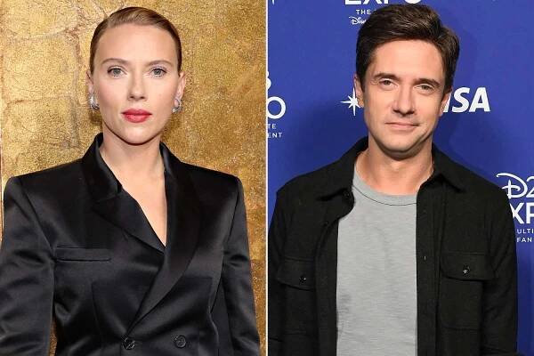 Scarlett Johansson Reunites with 'In Good Company' Costar Topher Grace for the First Time in 20 Years