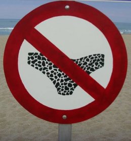 V niektorých krajinách nie je nudizmus povolený a neexistujú tam oficiálne nuda pláže.