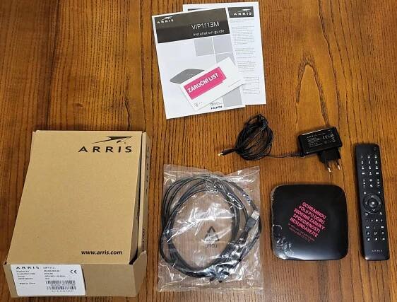 Arris VIP 1113 - IPTV - TV, audio, video
