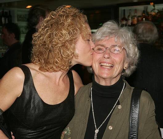 Actress Amy Irving and mother Priscilla Pointer attend the after party for the opening night of 