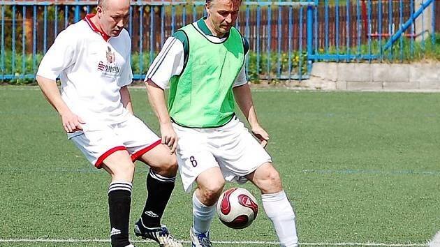 Lukáš Hofman z Nového Města se proti Jindřichovicím trefil pětkrát!