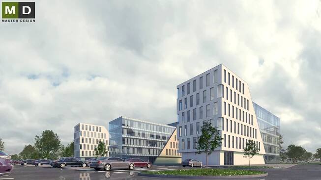 Kancelářské budovy - Ostrava Hrabová | MD architekti