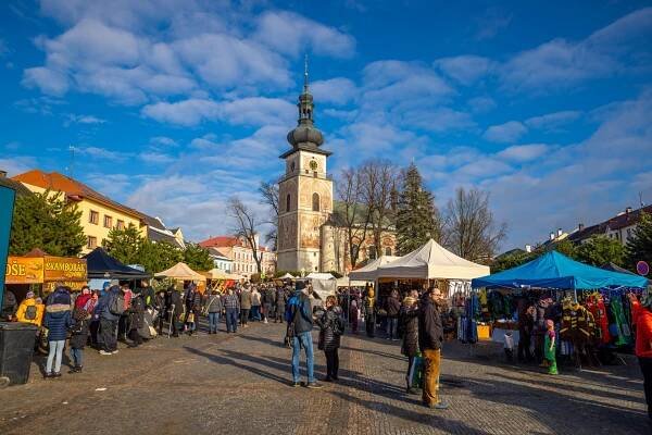 Vánoční trhy ve fotografiích Miloše Neumana - Informační centrum