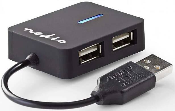 USB hub NEDIS 2410 4 x USB 2.0 129 Kč