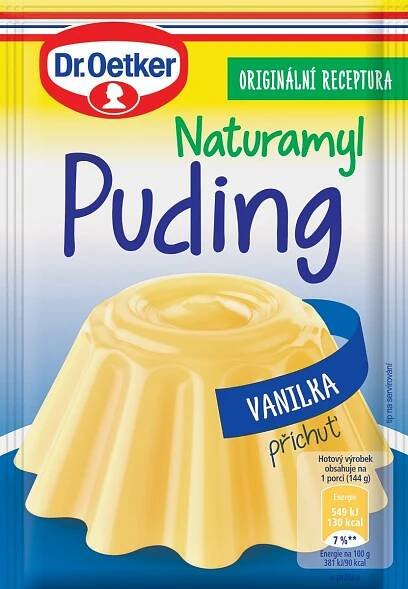Dr. Oetker Natura pudink vanilka 37 g