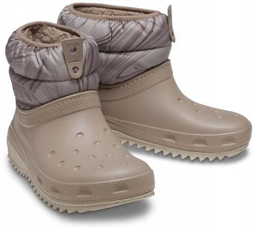 Crocs Dámské zimní boty Zateplené Sněhule Classic Neo Puff Shorty 36-37