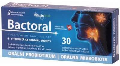 Favea Bactoral+Vitamín D tbl.30