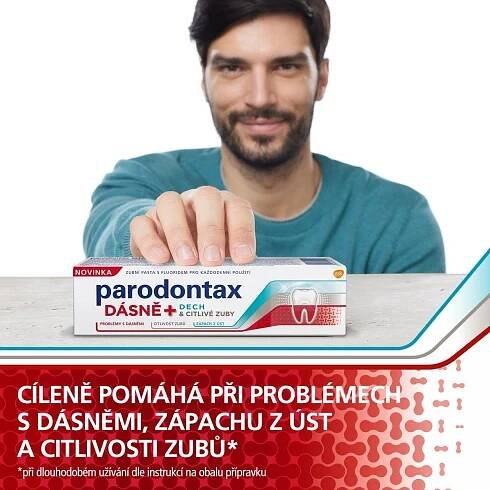 Parodontax pro dásně, dech a citlivé zuby 2 x 75 ml