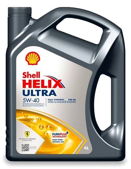 Shell Helix Ultra 5W-40, 4L