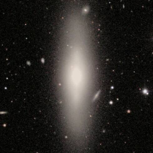 SDSS image of lenticular galaxy NGC 2549