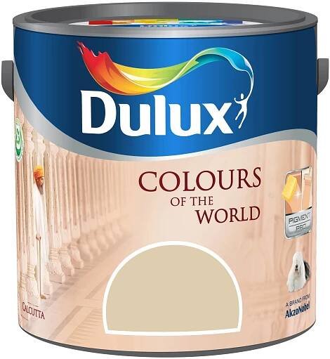 Dulux Colours of the World Barva na stěnu indická step; matná; 2,5 l