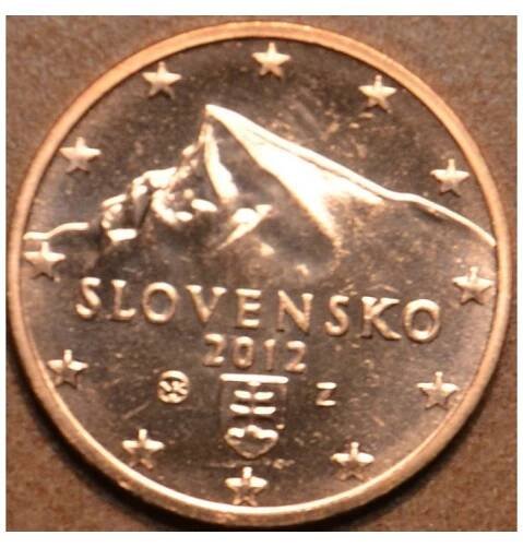 2 cent Slovensko 2012 (UNC)