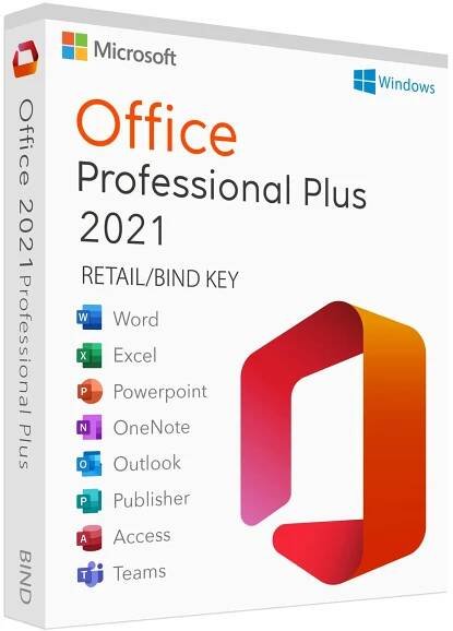 Microsoft office 2021 professional plus bind key for 1PC - FLIXEASY