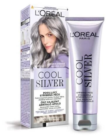 Loréal Paris Cool Silver posilující stříbrná péče 114 ml oslnivá stříbrná