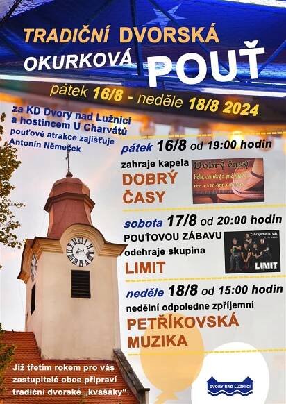 Pouť ve Dvorech nad Lužnicí 2024