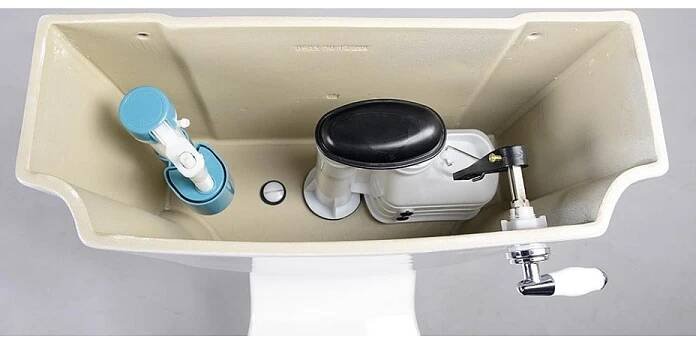 Aqualine ANTIK WC kombi retro + sedátko, bílá AK107-01