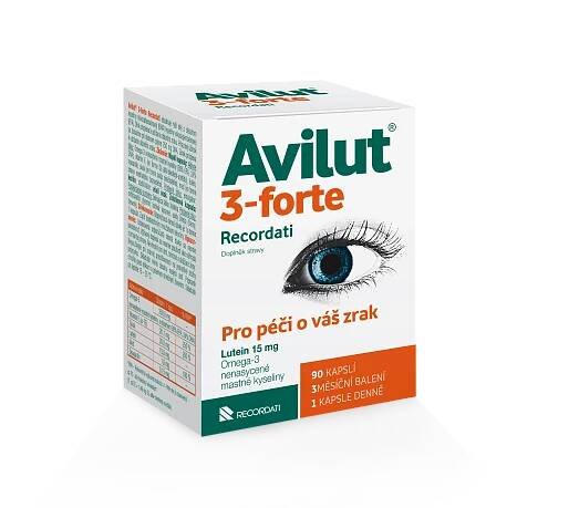 AVILUT® 3-forte Recordati 90 cps. | Alphega.cz