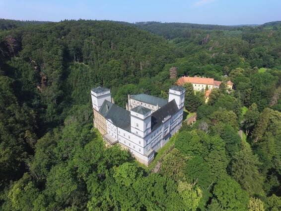 Hotel Zámek Račice Exteriér fotografie