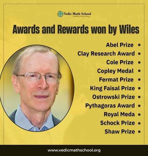 Andrew Wiles: English Mathematician » Vedic Math School