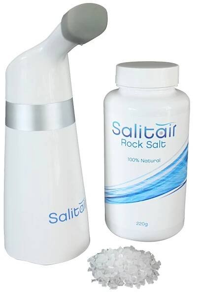 Solný inhalátor Salitair + balení soli 220 g