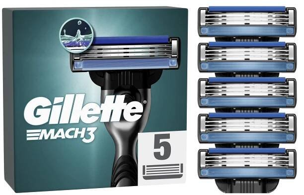 GILLETTE Mach3 5 ks