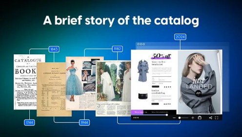 Flipping through history. A brief story of the catalog