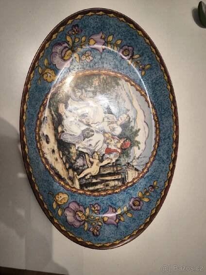 Malované porcelan ruční prace