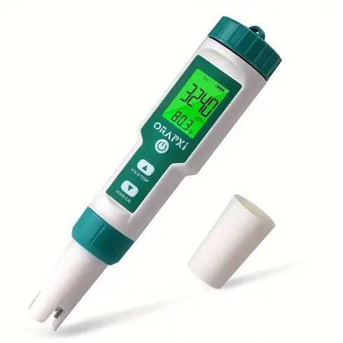 pool salt tester ph and salt meter for saltwater pool ph and   digital tester 7 in 1 salt meter for swimming pools hot tubs and swim spas