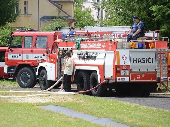 FOTO: V Sušici soutěžili hasiči