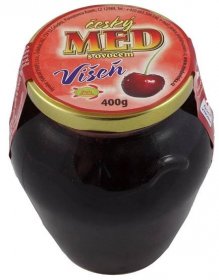 Med s ovocem VIŠEŇ bucláček 400 g - medicinka