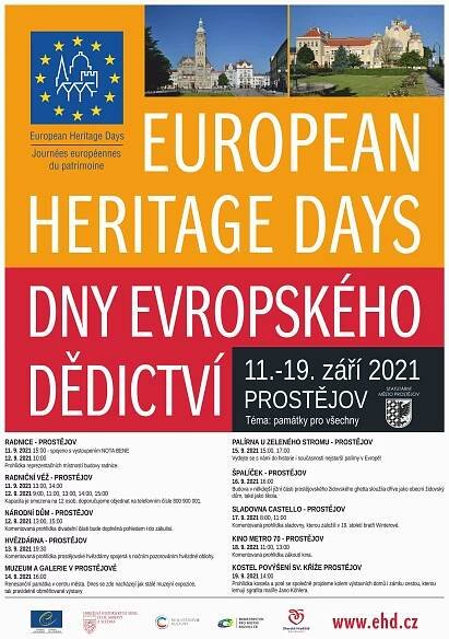 Dny evropského dědictví 2021 - Prostějov