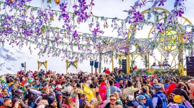 This was the second day of Tomorrowland Winter 2025