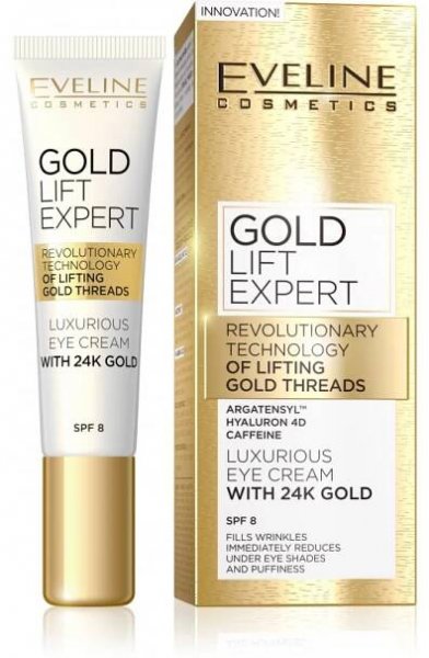 Luxusní zlatý krém na oči a víčka Gold Lift Expert - Eveline.cz