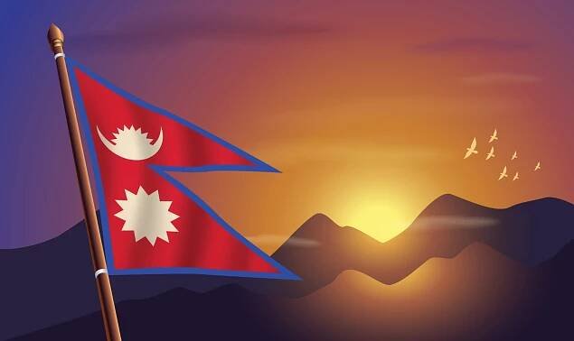 Cool Nepali Flag