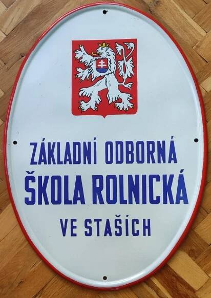 Smaltovaná cedule