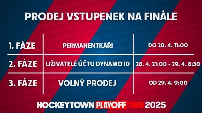 HC DYNAMO PARDUBICE – Prodej vstupenek na 7. zápas finále odstartoval