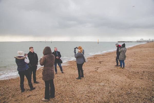 Strong Island Photography Walkshop - Southsea in Winter