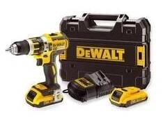 DeWalt DCD795D2 - Aku příklepová vrtačka 18 V / 2.0 Ah