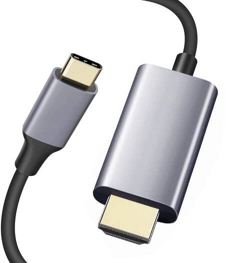 PremiumCord USB-C na HDMI kabel 1,8m rozlišení obrazu 4K*2K@60Hz Aluminium