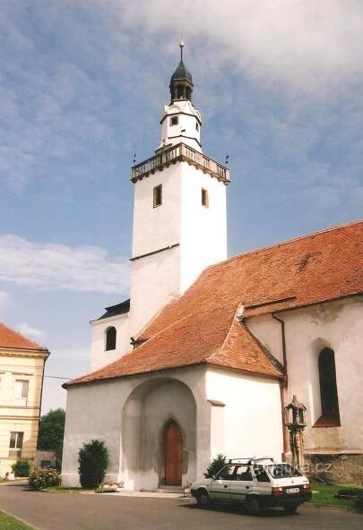 Olbramovice - kostel sv.... - Kostel