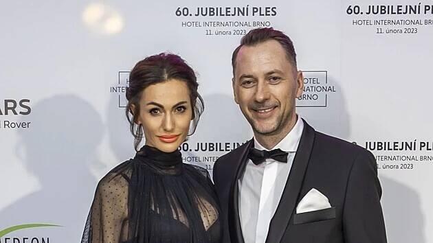 Eliška Bučková a Radek Vácha (Brno, 11. února 2023)
