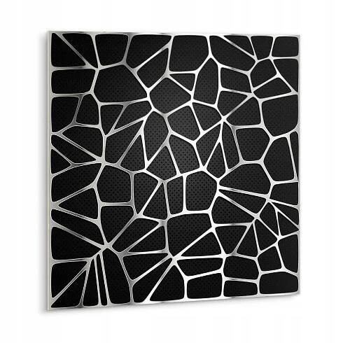 Samolepící PVC dlaždice Vinylové 9 kusů 30x30 cm Moderní 3D struktura