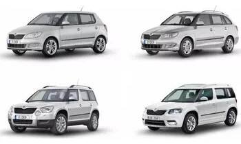 Škoda Fabia II, Yeti-Boční ochranné lišty RIDER