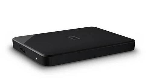 Externí pevný disk 2,5" Western Digital 1TB černá barva
