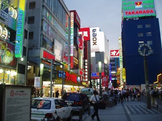 Akihabara in the evening